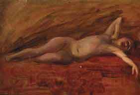 William Woodward Reclining Nude Germany oil painting art